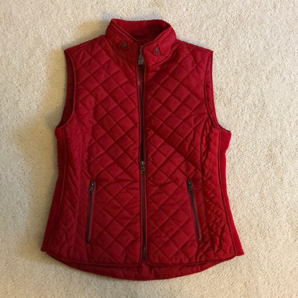 Dress Barn Quilted Vest